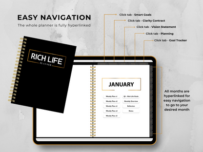 RICH Life Planner (Digital Version)